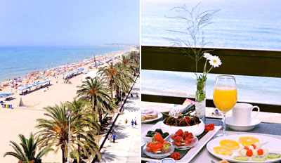 45€ -- Hotel 3* con Terraza y Vista Mar en Costa Dorada