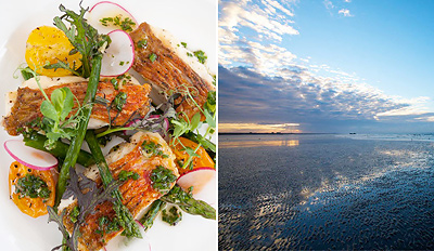 £99 -- Sussex Beach House w/Feasting Menu for 2, Reg £217