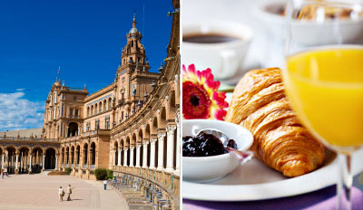 39€ -- Apartamento para 3 en Sevilla con Desayuno, antes 80€