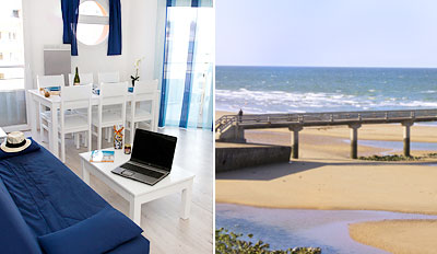 199€ & plus -- Normandie : appartement à la semaine, -225€