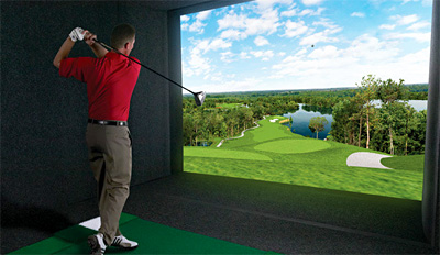 $59 -- Indoor Golf for 2 w/Unlimited Drinks & Food, 74% Off
