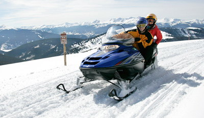 $89 - Vail: Scenic Snowmobile Tour for 2, Reg. $190