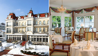 89€ - Usedom: Schloss mit Prosecco & Dinner für 2, reg. 192€