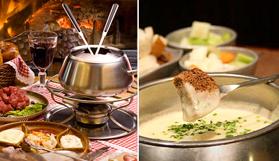 $49 - Fondue Dinner & Wine for 2 w/NYC Views, Reg. $98