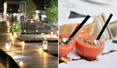 16€ -- Terraza Hotel 5*: 2 Copas y Surtido Tapas, antes 34€