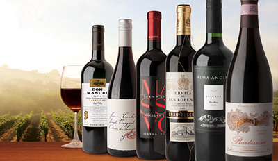 $29 - 6 Bottles of Premium Wine for Home Delivery, Reg. $94