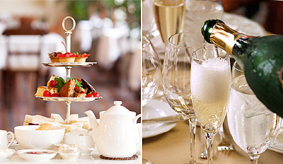 £18 -- Afternoon Tea for 2 at Stylish Champagne Bar, Reg £35