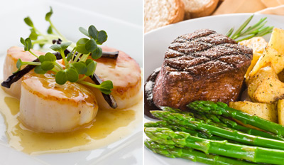 $69 - Top Steakhouse: 4-Course Dinner for 2, Reg. $163