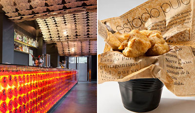 32€ -- Menú de Tapas de Paco Roncero con Cóctel y Gin-tonic