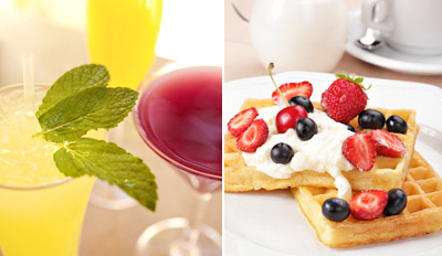$29 - Unlimited Brunch w/Cocktails for 2, Reg. $58