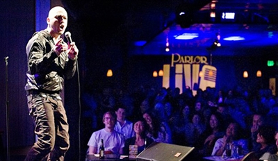$39 -- 'Best Comedy Club' for 2 w/Bubbly & Dessert, 60% Off