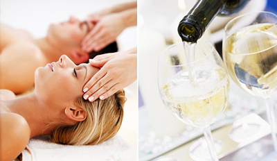 $149 - Couples Valentine’s Day Spa Package w/Wine, Reg. $310