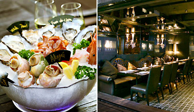 $356 -- 空中 Oyster Bar 2 人歎巨型海鮮拼盤 細味法國生蠔、深海活赤貝