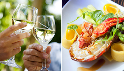 39 - Lobster Dinner for 2 w/Bottle of Wine, Reg.  | Travelzoo ...