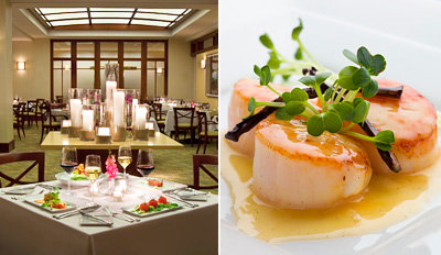 $59 - Aura: Zagat-Praised Seaport Dinner for 2, Reg. $129