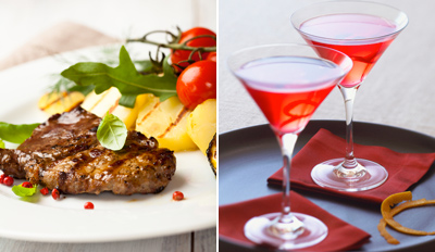 £35 -- Dinner & Cocktails for 2 at Historic Venue, Reg £71