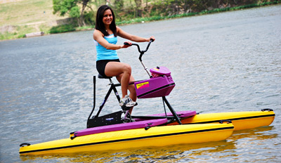 $19 - Water Bike Cruise for 2 on Lady Bird Lake, Reg. $44
