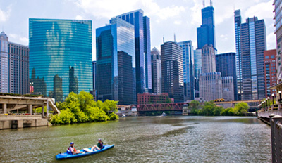 $39 -- Chicago River Powered Kayak Tour for 2, Reg. $90
