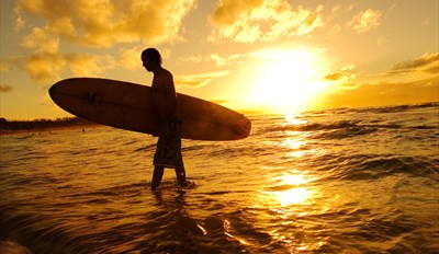 $99 -- 2-Hour Surfing Lesson &amp; 5-Day Board Rental, Reg. $214