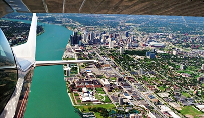 $65 -- Private Flight Tour for 2 over Michigan thru Summer