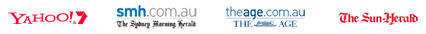 Yahoo, The Sydney Morning Herald, The Age, The Sun-Herald