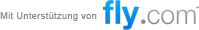 Mit Unterstützung von fly.com